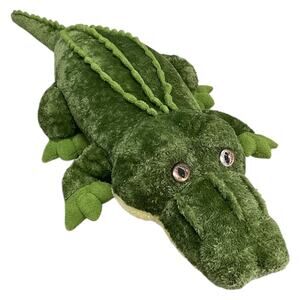 Aurora Plush Alligator Stuffed Animal Green Soft Toy Gator Crocodile 40‎ Inches
